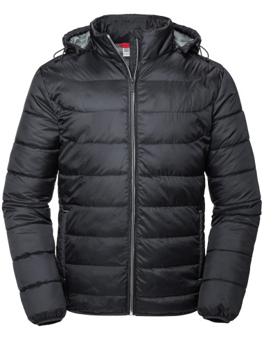 RUS-0R440M0-Mens Hooded Nano Jacket